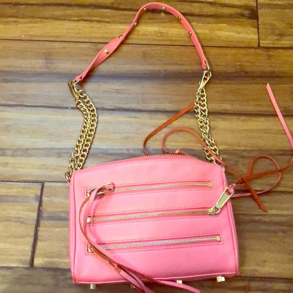 Coral/ Peach Rebecca Minkoff bag